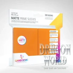 Standard Sleeves - Orange Matte - 100CT - Gamegenic